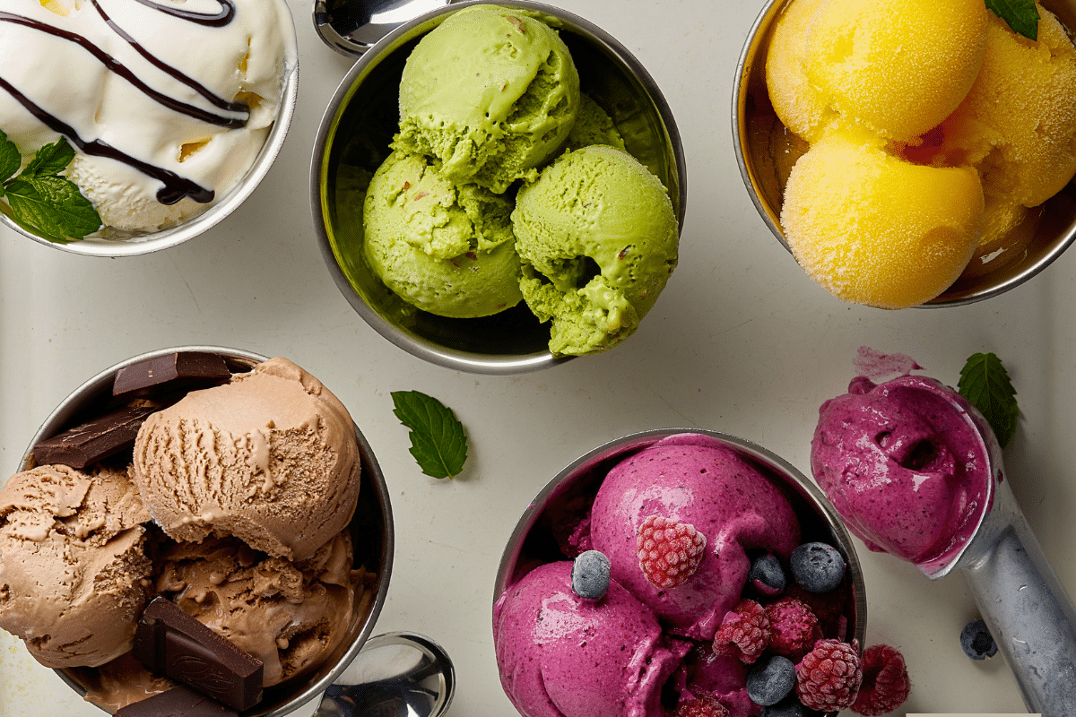 deserts thats start with I: Italian ice