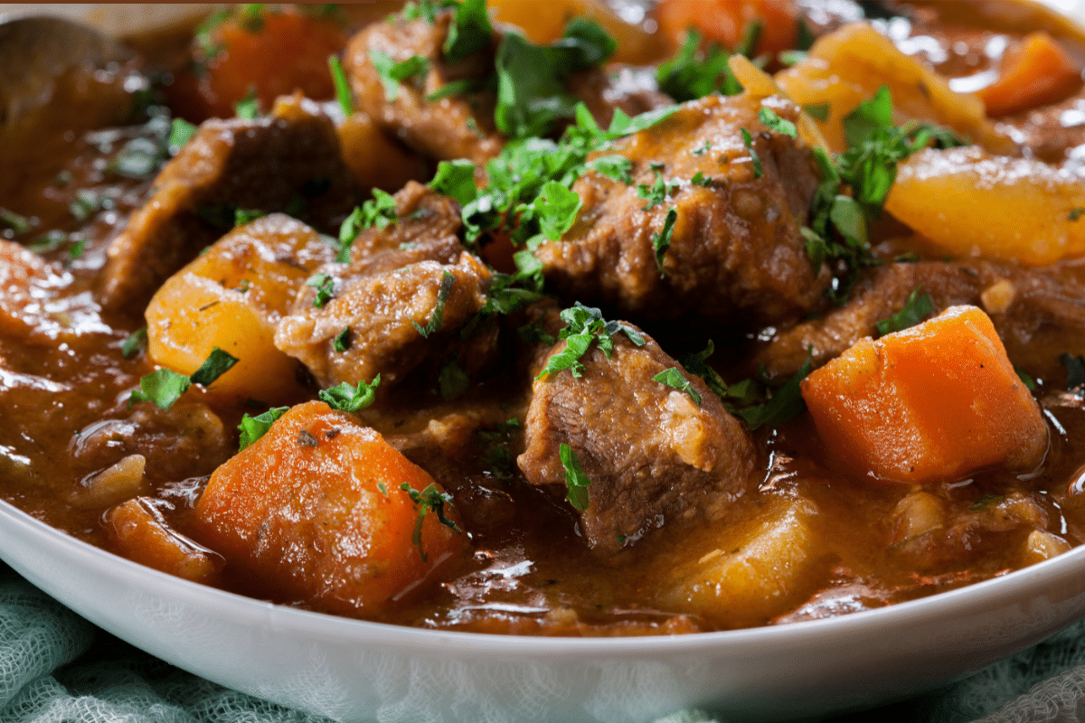 Main dishes that start with I: Irish Stew