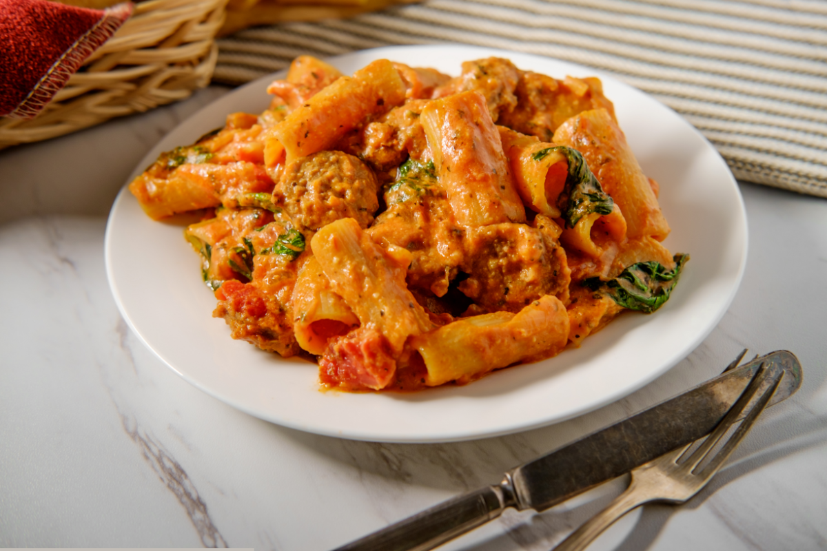 Main dishes that start with I: Italian Sausuage Pasta