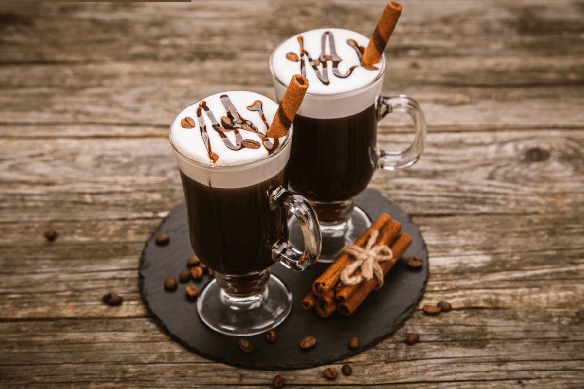 American Foods That Start With I: Irish Coffee
