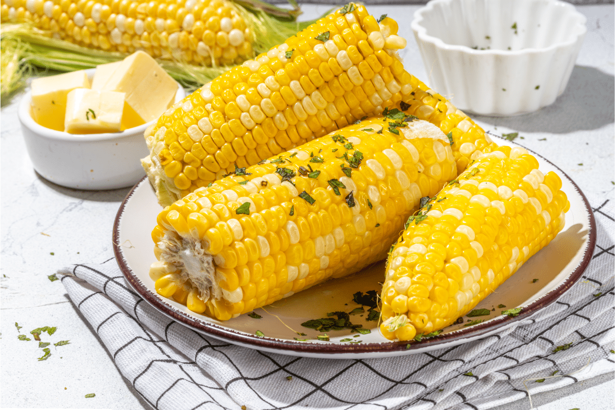 food items that start with the letter i: Corn on the cob