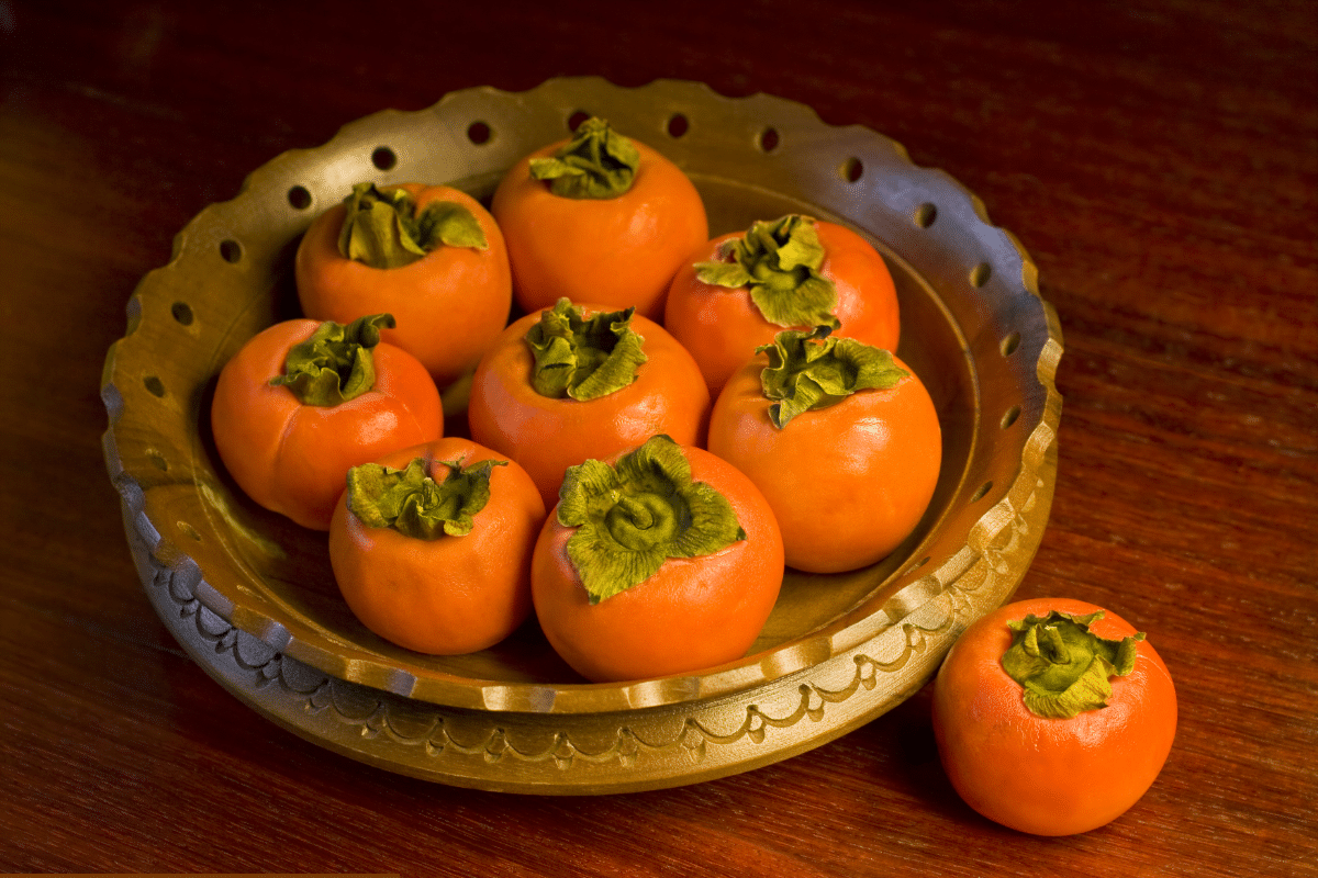 Fruits That Start With J: Japanese Persimmon
