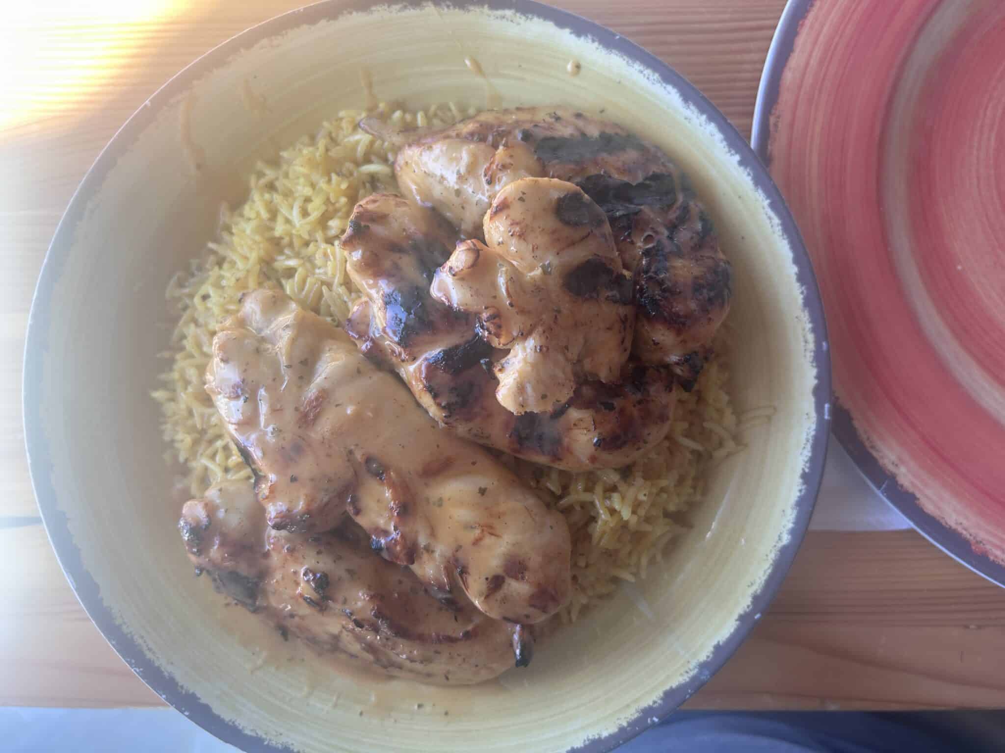 Rice Chicken Bowl