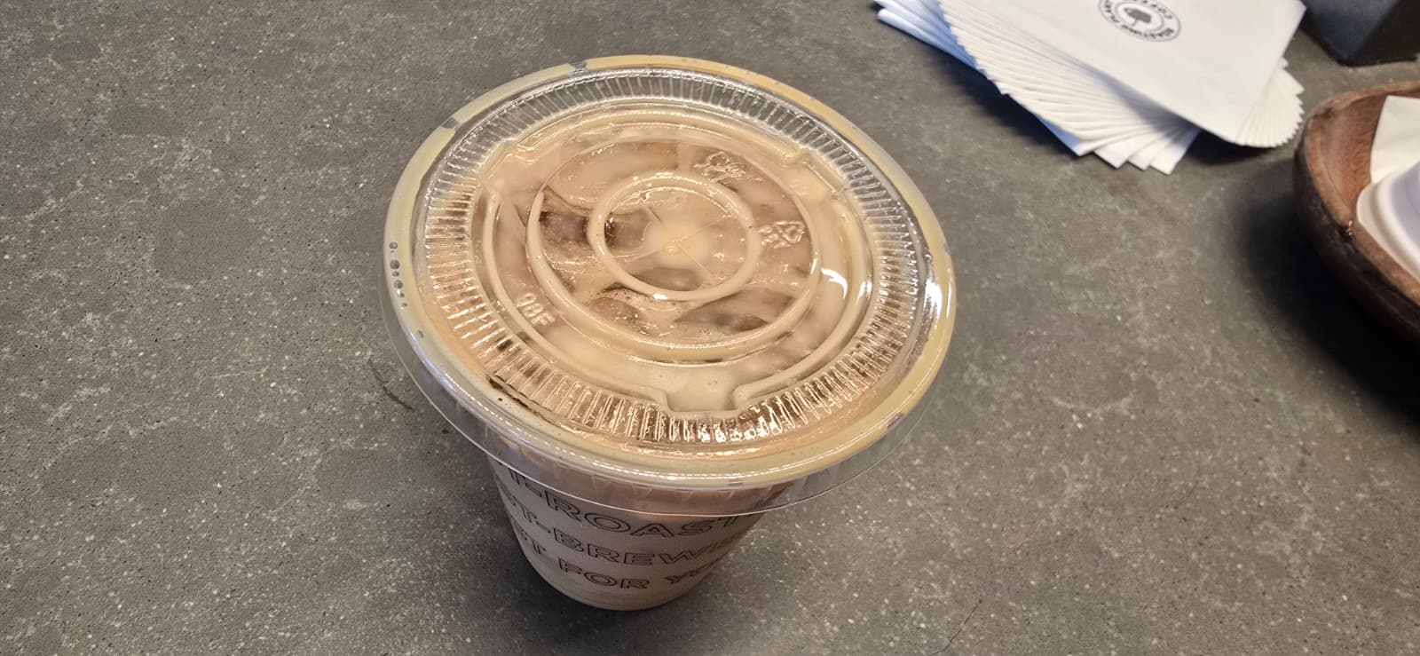 Iced Peanut Latte