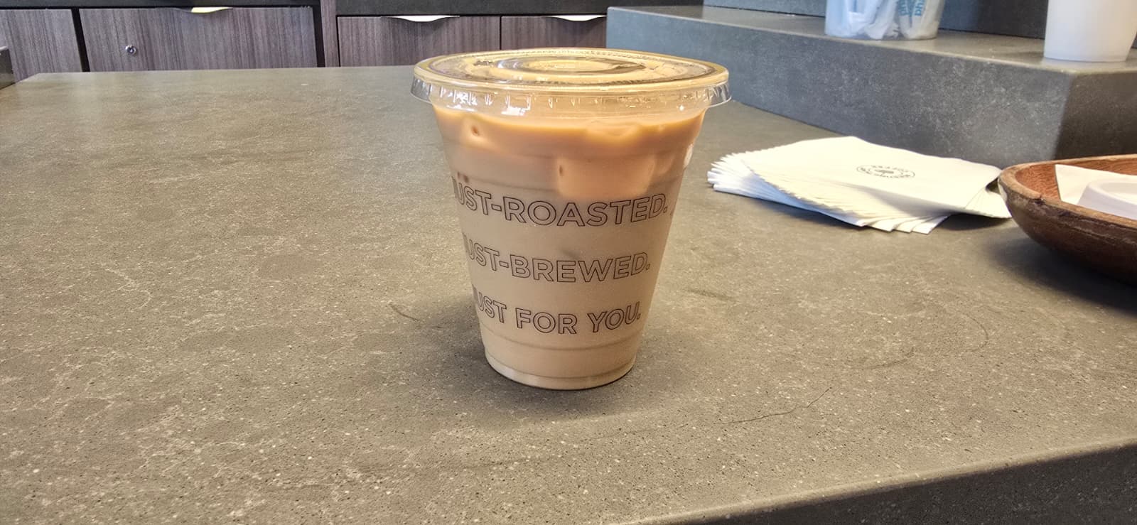Iced Peanut Latte