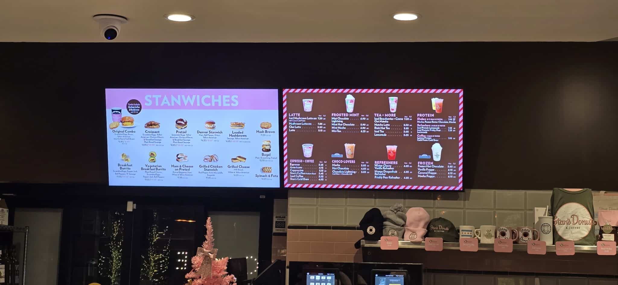 Stan's Donuts Menu