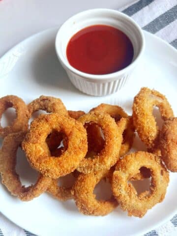 crispy onion rings